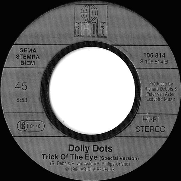 Dolly Dots - Trick Of The Eye 36908 Vinyl Singles Vinyl Zeer Goed / Hoesje Goed "VINYLSINGLES.NL"