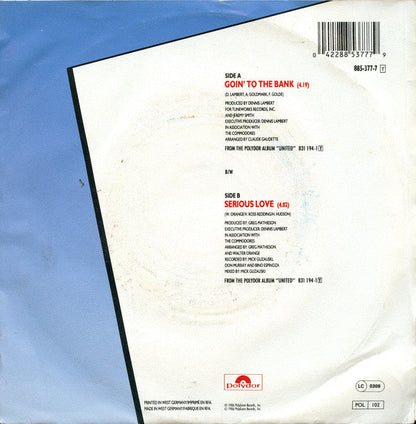 Commodores - Goin' To The Bank 22369