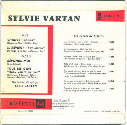 Sylvie - Chance 42819 Vinyl Singles Vinyl Goed / Hoes Goed