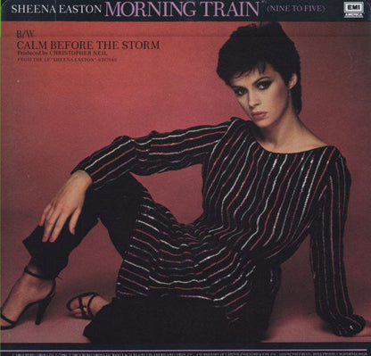 Sheena Easton - Morning Train 09621 Vinyl Singles Vinyl Goed / Hoes Goed