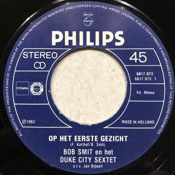 Bob Smit - Op 'T Eerste Gezicht 33132