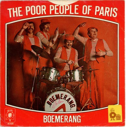 Boemerang - The Poor People Of Paris 41171 Vinyl Singles Vinyl Goed / Hoes Goed