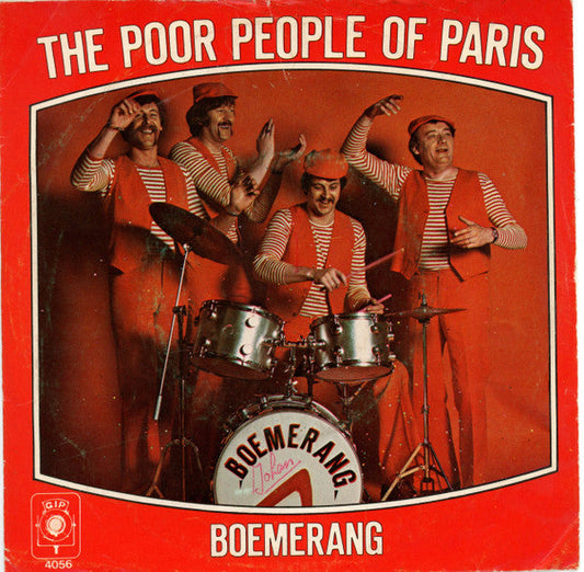 Boemerang - The Poor People Of Paris 41171 Vinyl Singles Vinyl Goed / Hoes Goed