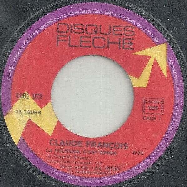 Claude François - La Solitude, C'Est Après 30947