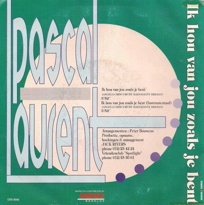 Pascal Laurent - Ich liebe dich, wie du bist 31462 17859