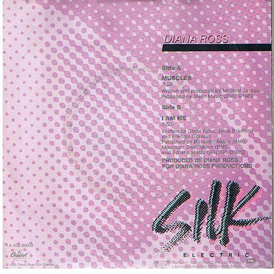 Diana Ross - Muscles 41737 Vinyl Singles Vinyl Goed / Hoes Goed