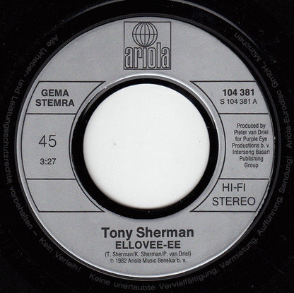 Tony Sherman - Ellovee-ee