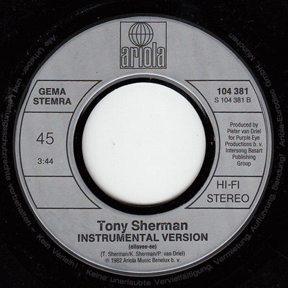 Tony Sherman - Ellovee-ee
