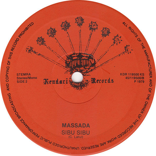 Massada - Unknown Destination (Maxi-Single) Maxi-Singles JUKEBOXSINGLES.NL   