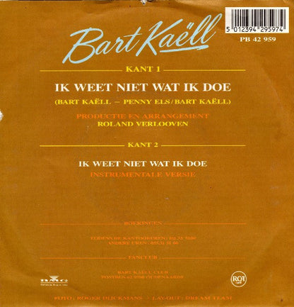 Bart Kaëll - I Don't Know What I'm Doing 37083