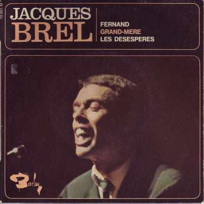 Jacques Brel - Fernand 42241 Vinyl Singles EP Vinyl Goed / Hoes Goed