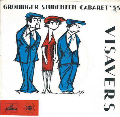 Groninger Studenten Cabaret '55 - Visa Vers 42516 Vinyl Singles Vinyl Goed / Hoes Goed