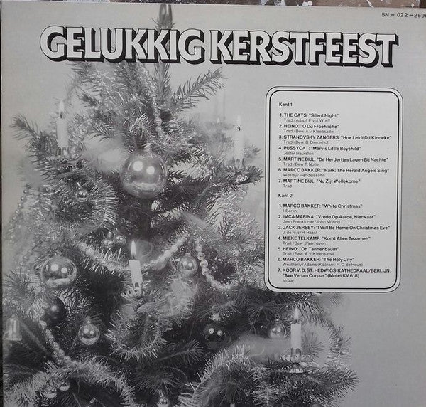 Various - Gelukkig Kerstfeest (LP) 50785 Vinyl LP JUKEBOXSINGLES.NL   