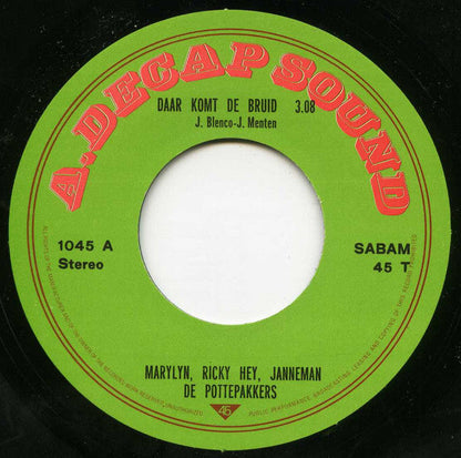 Marylyn, Ricky Hey, Janneman, The Pottepakkers – Here Comes The Bride 33509