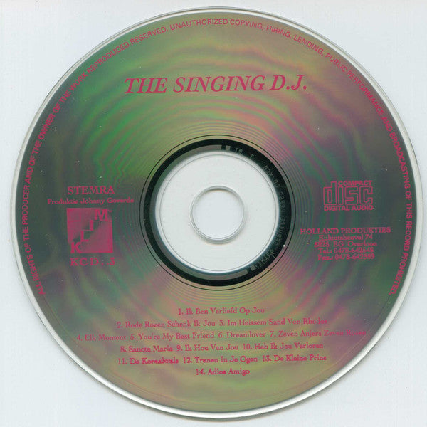 Singing D.J. - The Singing D.J. (CD) 70893 Compact Disc Goede Staat