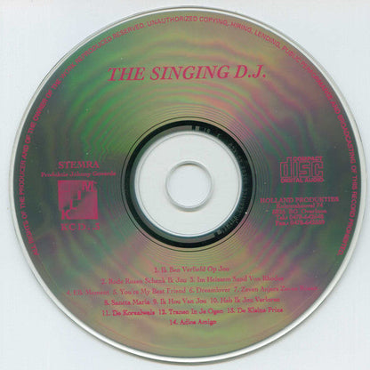 Singing D.J. - The Singing D.J. (CD) 70567 Compact Disc Goede Staat