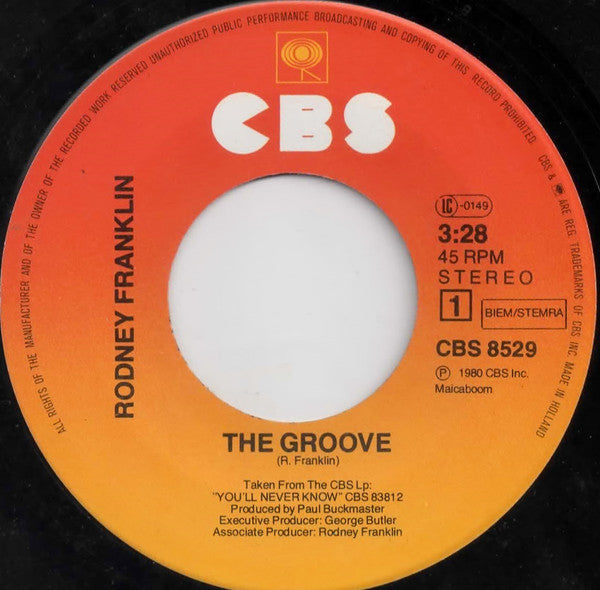 Rodney Franklin - The Groove 35881