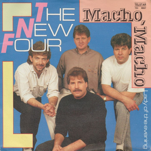 New Four - Macho, Macho 37312 Vinyl Singles Vinyl Goed / Hoes Goed