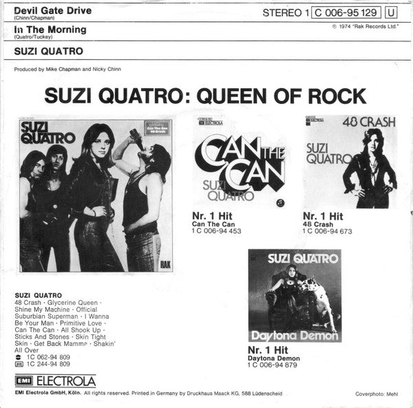 Suzi Quatro - Devil Gate Drive