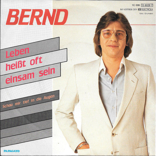 Bernd Rusinski - Leben Heisst Oft Einsam Sein 21712