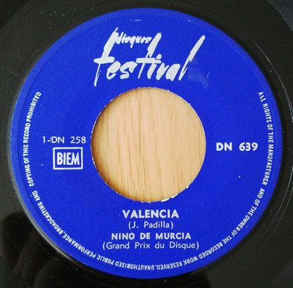 Nino de Murcia - Valencia 01701 Vinyl Singles Vinyl Goed / Hoes Goed
