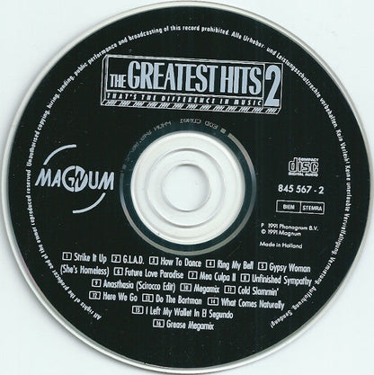 Various - The Greatest Hits 2 - 1991 - 2 (CD) 70816 Compact Disc Goede Staat