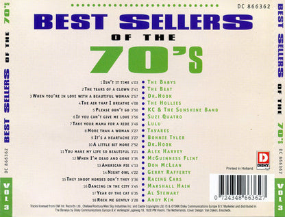 Various - Best Sellers Of The 70's - Vol. 3 (CD) 70497 Compact Disc Goede Staat