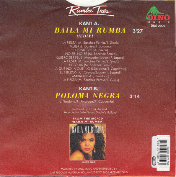 Rumba Tres - Baila Mi Rumba 41342 Vinyl Singles Vinyl Goed / Hoes Goed