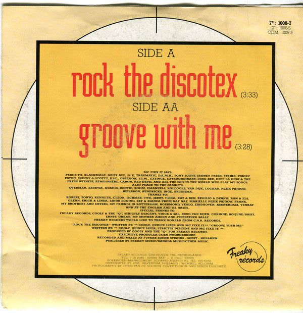 MC Fixx It - Rock The Discotex 20362