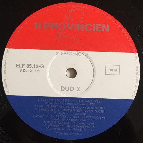 Duo X und die Jahrmarktskunden – In meinen Gedanken sehe ich die Kirche wieder (LP) 46564