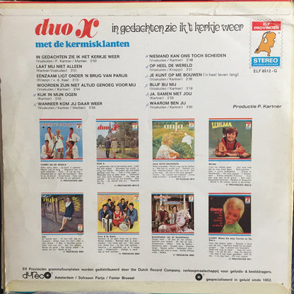 Duo X und die Jahrmarktskunden – In meinen Gedanken sehe ich die Kirche wieder (LP) 46564