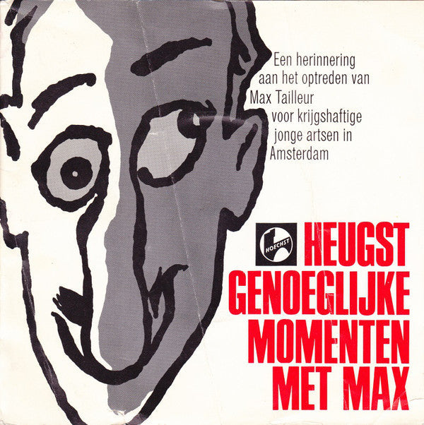 Max Van Praag - Heugst Genoeglijke Momenten 23940 Vinyl Singles Vinyl Goed / Hoes Goed