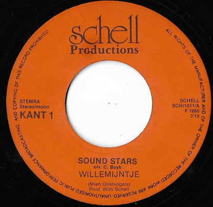 Mien Oostvogels, The Sound Stars – Willemijntje 29809