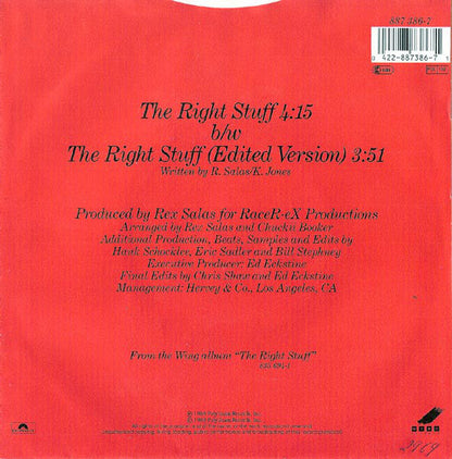Vanessa Williams - The Right Stuff 25370