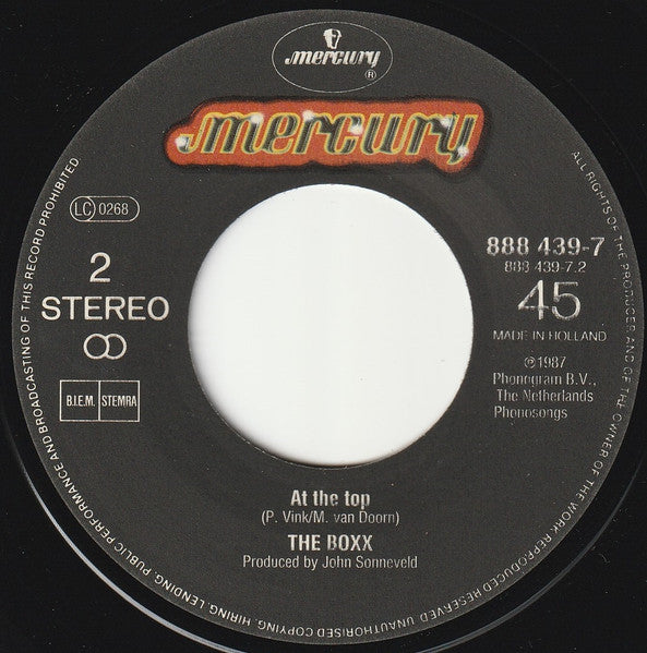 Boxx - I Need A Love 17497 Vinyl Singles Vinyl Zeer Goed / Hoesje Goed "VINYLSINGLES.NL"