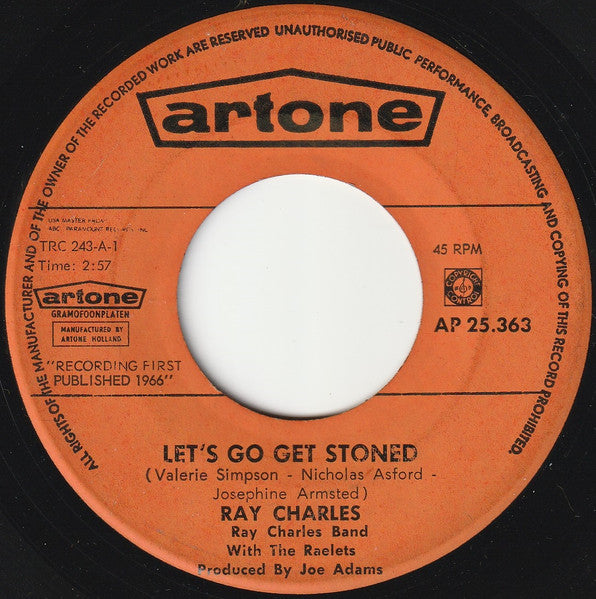 Ray Charles - Lass uns stoned werden 02662