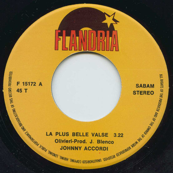 Johnny Accordi – La Plus Belle Valse 16030