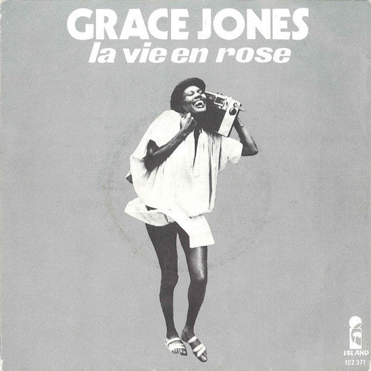 Grace Jones - La Vie En Rose 42804 vinylsingle Vinyl Goed / Hoes Goed