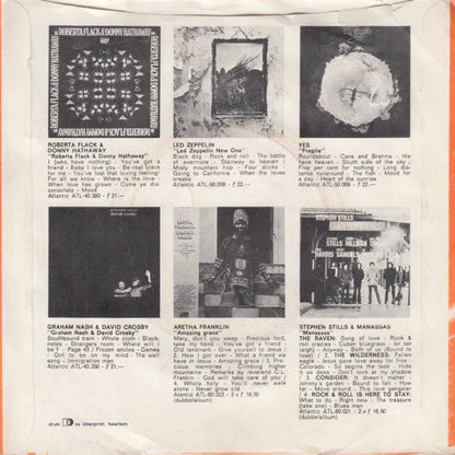 Roberta Flack - Killing Me Softly With His Song 41672 Vinyl Singles Vinyl Goed / Hoes Goed