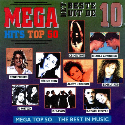 Various - Het Beste Uit De Mega Top 50 Van 1995 Volume 10 (CD) 70640 Compact Disc Goede Staat