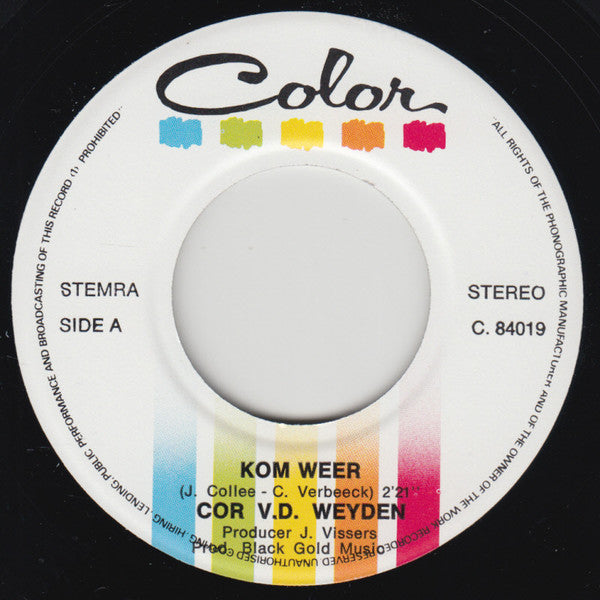 Cor van de Weijden – Come Again 25422