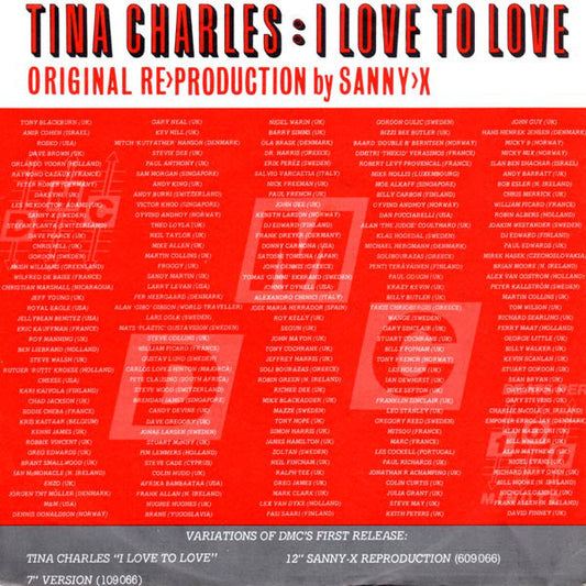 Tina Charles - Ich liebe es zu lieben 09037