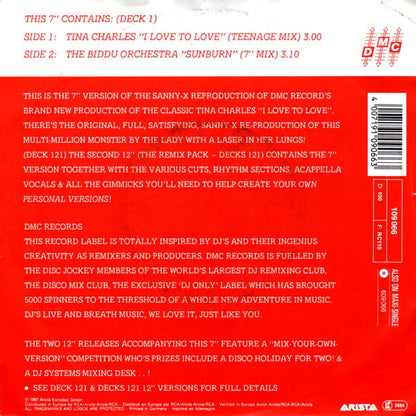 Tina Charles - I Love To Love 26441 Vinyl Singles Vinyl Goed / Hoes Goed