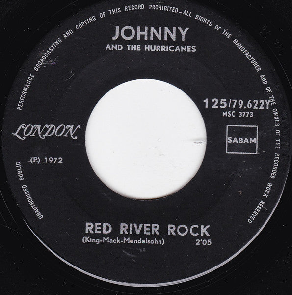 Johnny And The Hurricanes - Red River Rock 42489 Vinyl Singles Vinyl Goed / Hoes Generic