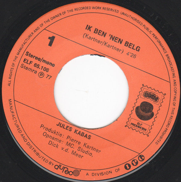 Jules Kabas – Ich bin ein Belgier 40145
