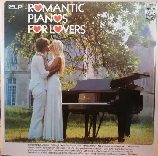 Various - Romantic Pianos For Lovers (LP) 50225 Vinyl LP Dubbel JUKEBOXSINGLES.NL   