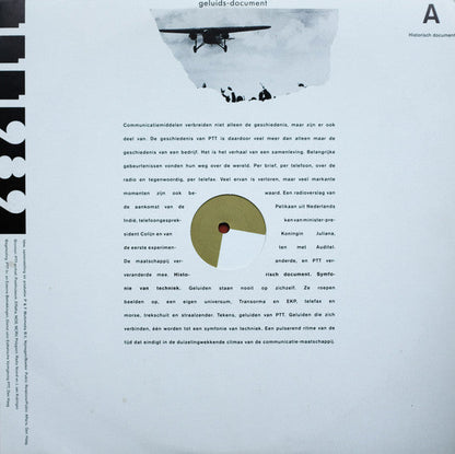 No Artist - De Maatschappij Verandert, PTT Verandert Mee (LP) 51041 Vinyl LP Vinyl Goed / Hoes Goed