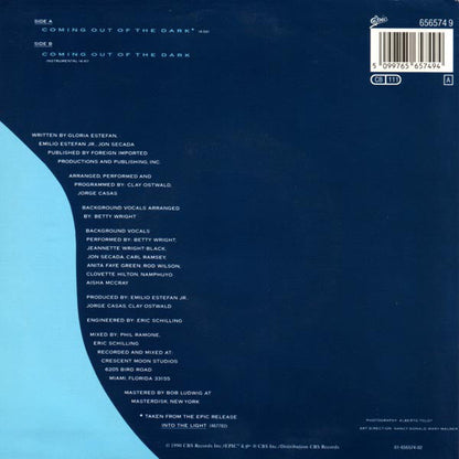 Gloria Estefan - Coming Out Of The Dark 41343 Vinyl Singles Vinyl Zeer Goed / Hoesje Goed "VINYLSINGLES.NL"