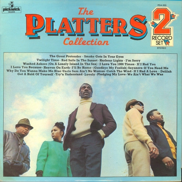 Platters - The Platters Collection (LP) 50016 Vinyl LP Dubbel JUKEBOXSINGLES.NL   