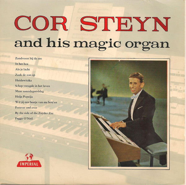 Cor Steyn And His Magic Organ - Marspotpourri 1,2 Walspotpourri 1,2 39971 Vinyl Singles EP Vinyl Zeer Goed / Hoesje Goed "VINYLSINGLES.NL"